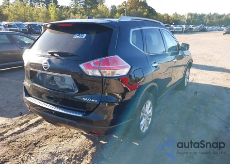 2015 Nissan Rogue Sv from USA, damaged, VIN KNMAT2MV6FP515968